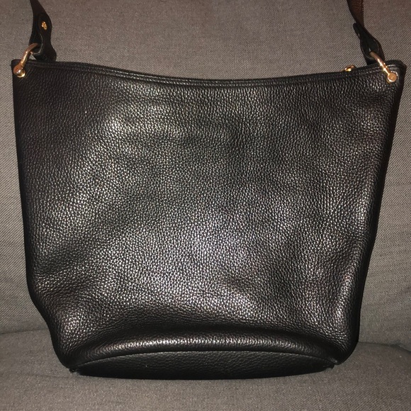 Vintage Fendi Black Leather Shoulder Bag - Picture 10 of 11
